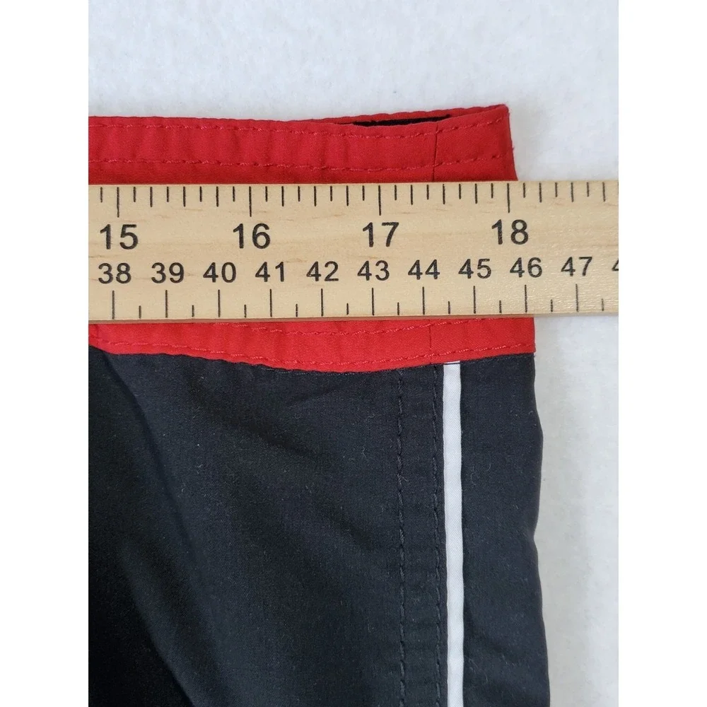 Reef‎ Life's Short Go Surfing Black Cargo Swim Trunks Men's 36 Board Shorts